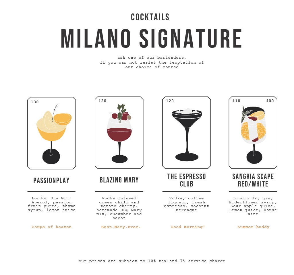 Milano Photo Menu 10