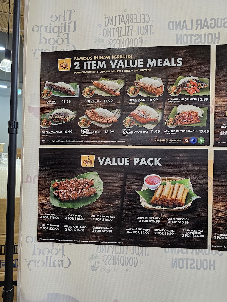 Grill City Photo Menu 1