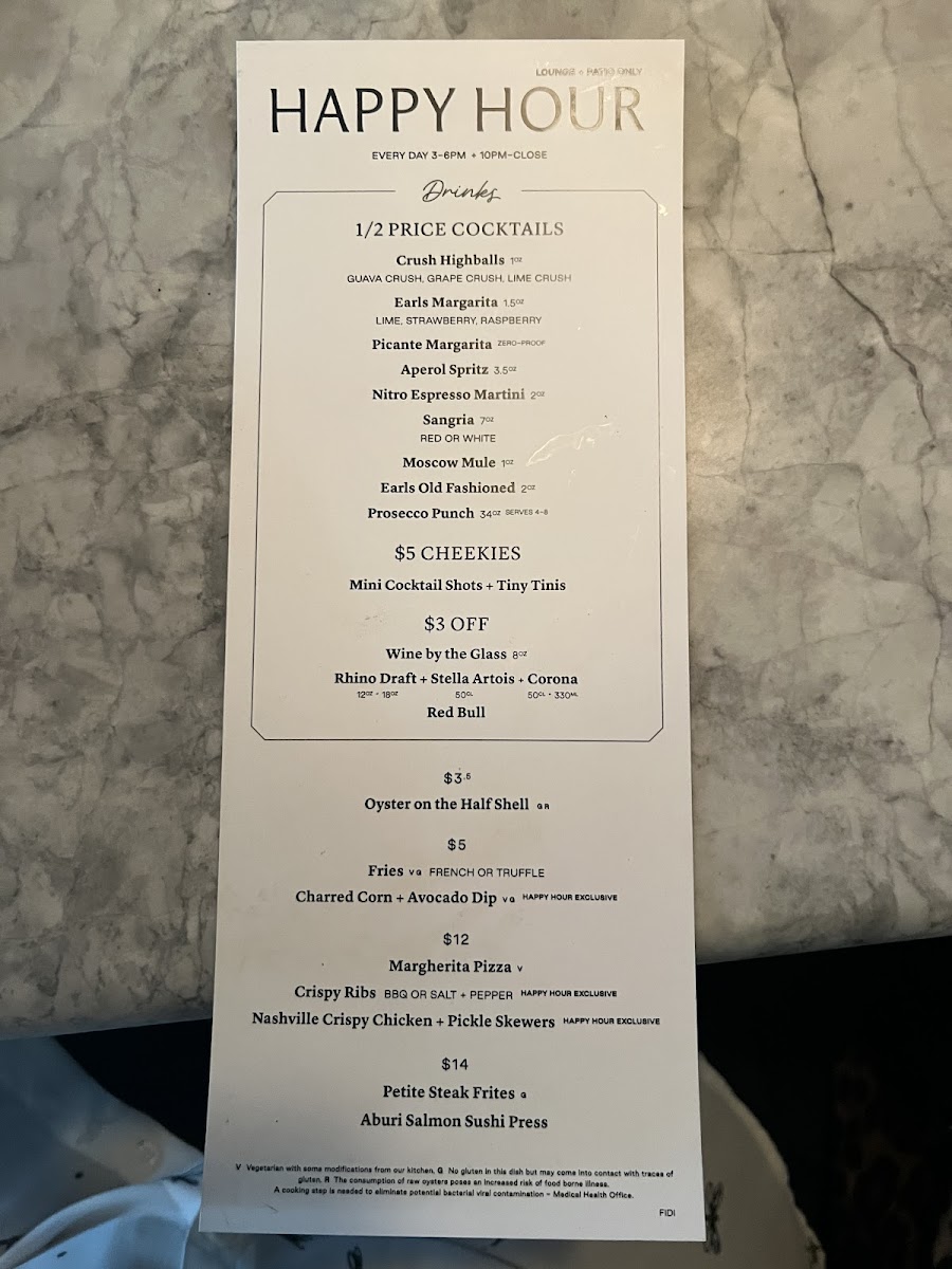 Earls Kitchen + Bar Photo Menu 4