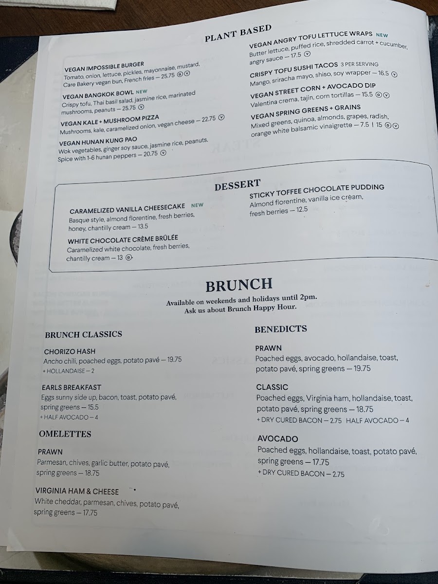 Earls Kitchen + Bar Photo Menu 6