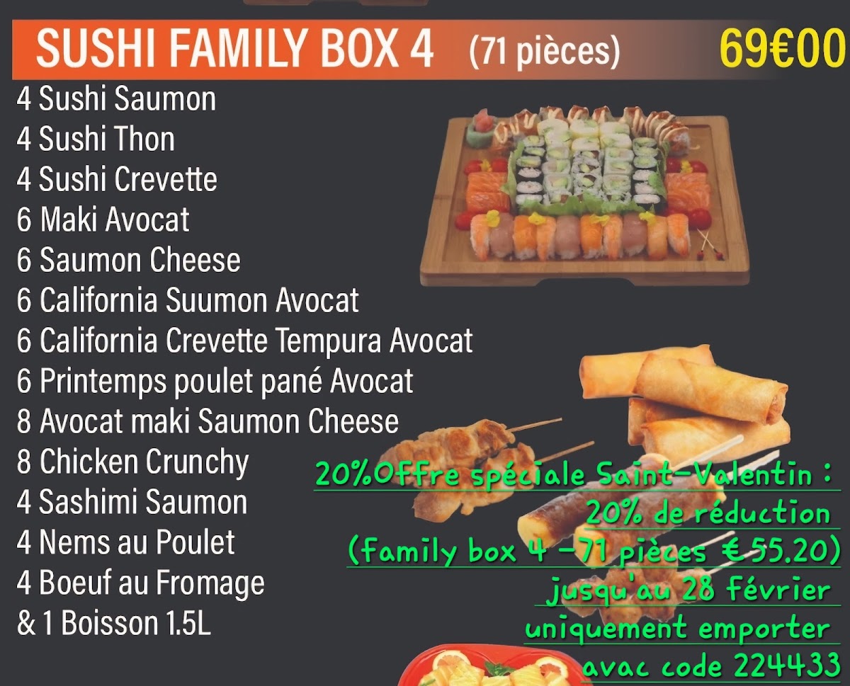 Sushi & wok Photo Menu 1