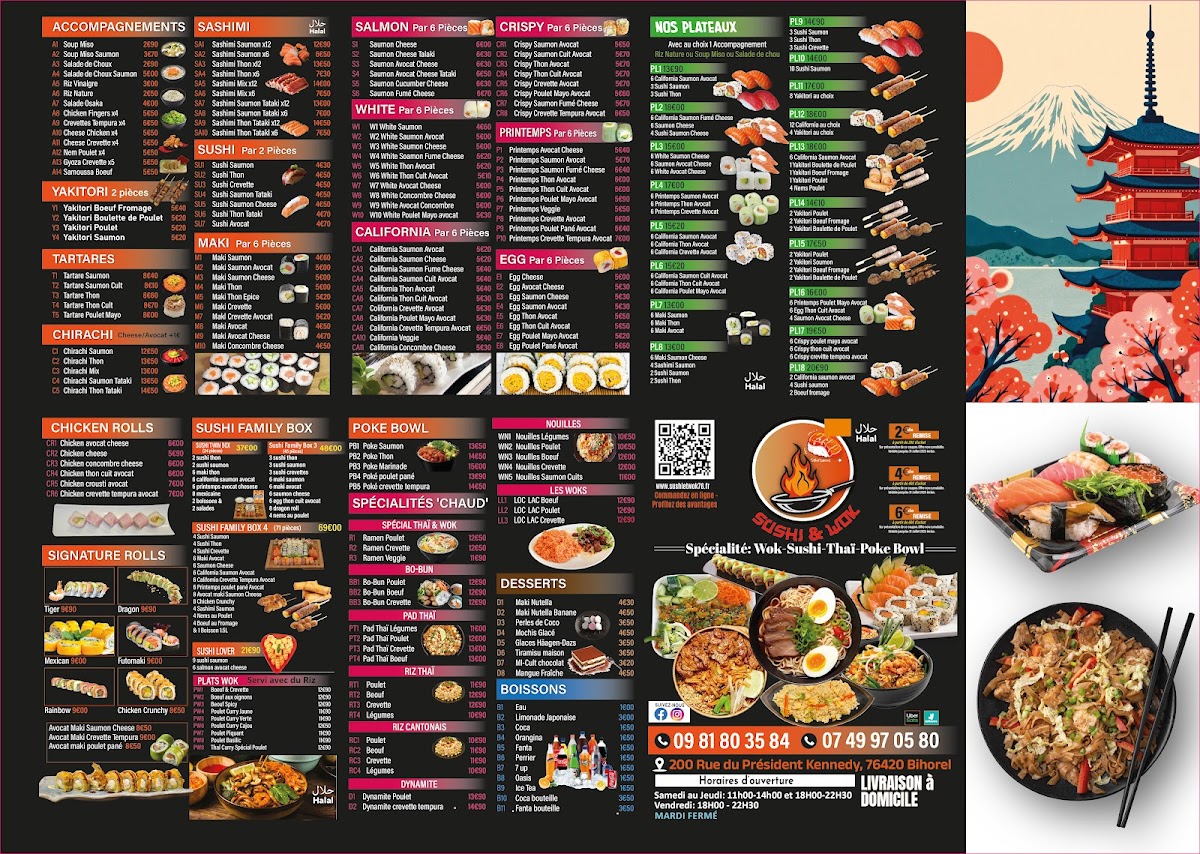 Sushi & wok Photo Menu 2