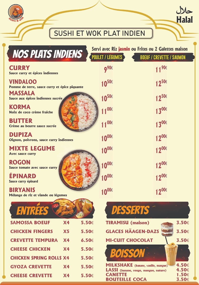 Sushi & wok Photo Menu 4