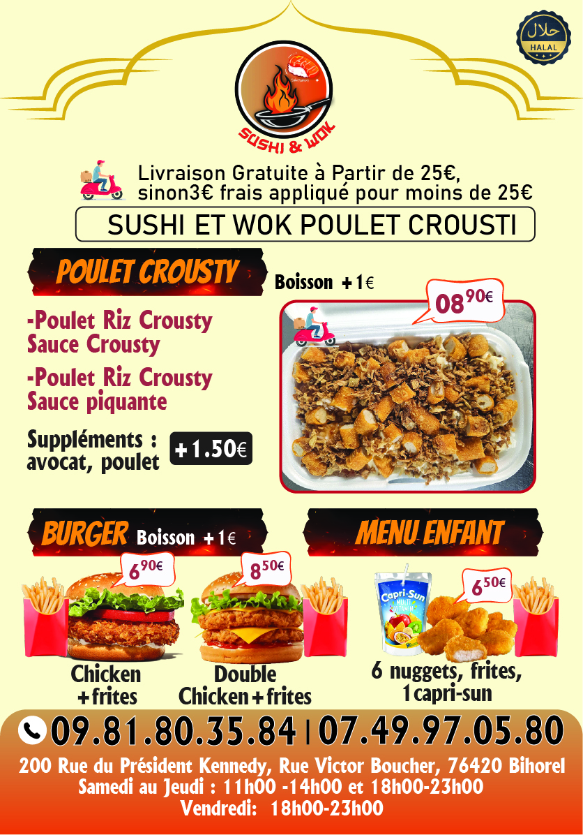 Sushi & wok Photo Menu 6