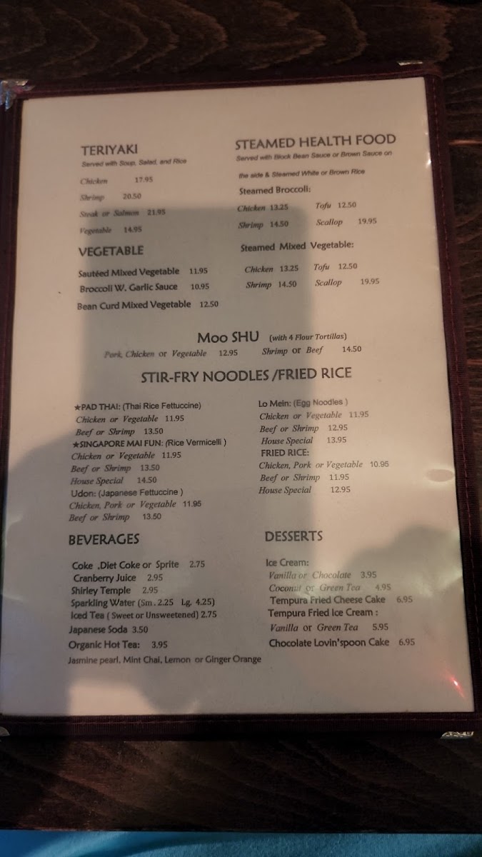 Wild Ginger Photo Menu 8