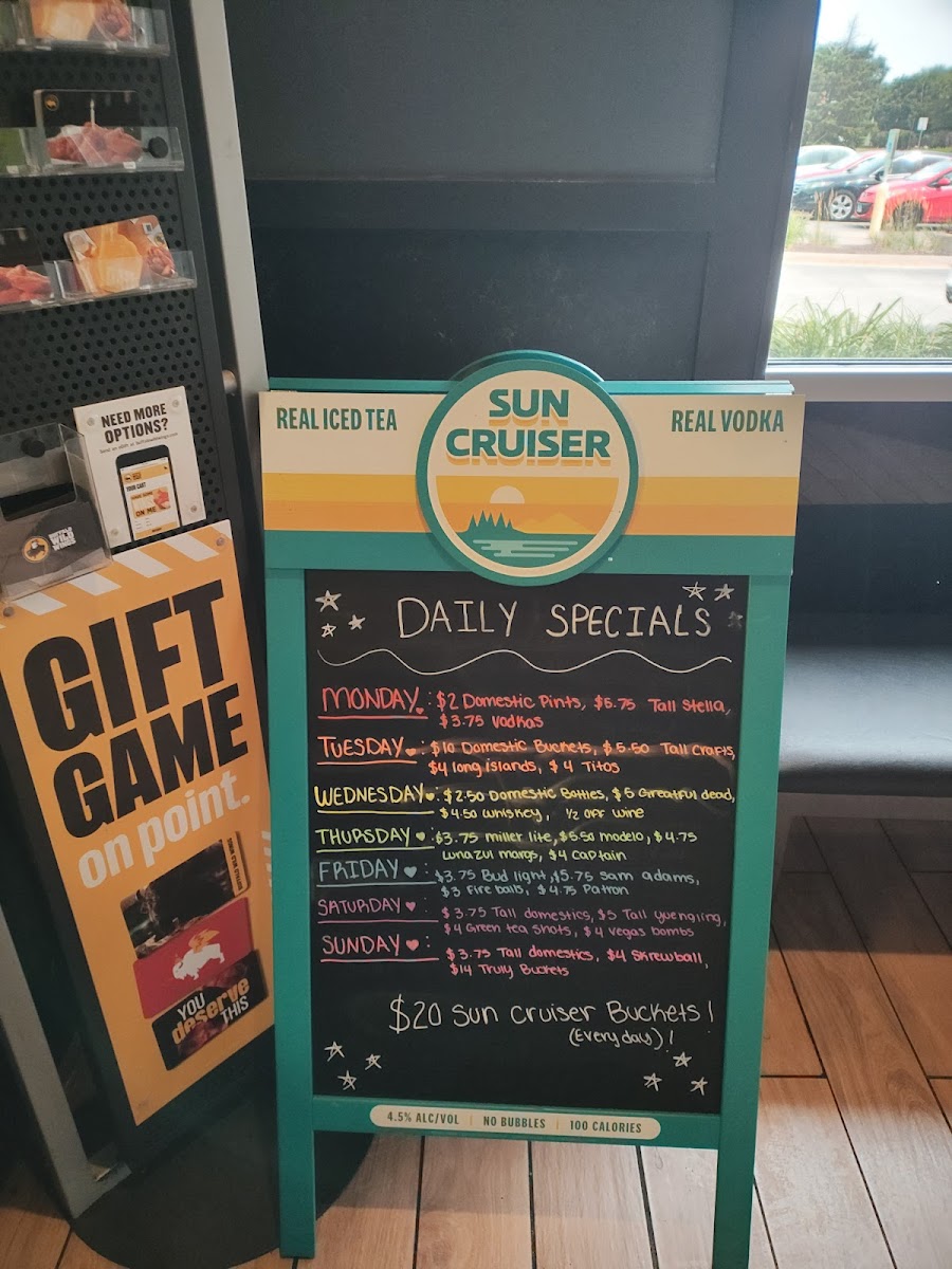 Buffalo Wild Wings Photo Menu 1