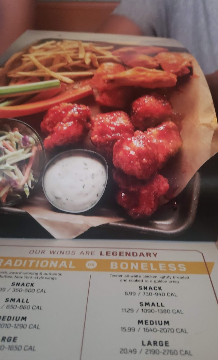 Buffalo Wild Wings Photo Menu 8