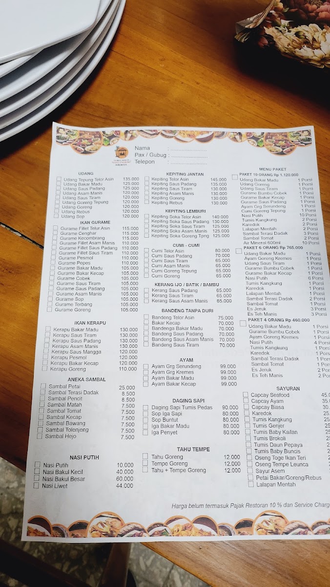 Gubug Makan Mang Engking Photo Menu 9
