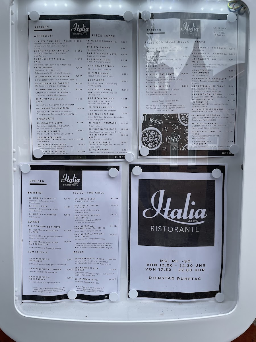Pizzeria Italia Photo Menu 4