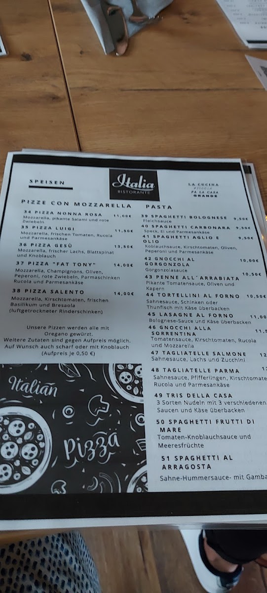 Pizzeria Italia Photo Menu 7