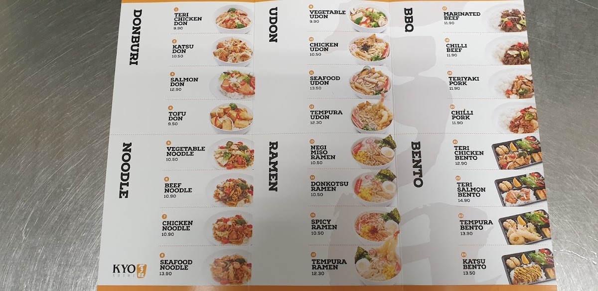 KYO Sushi Photo Menu 5