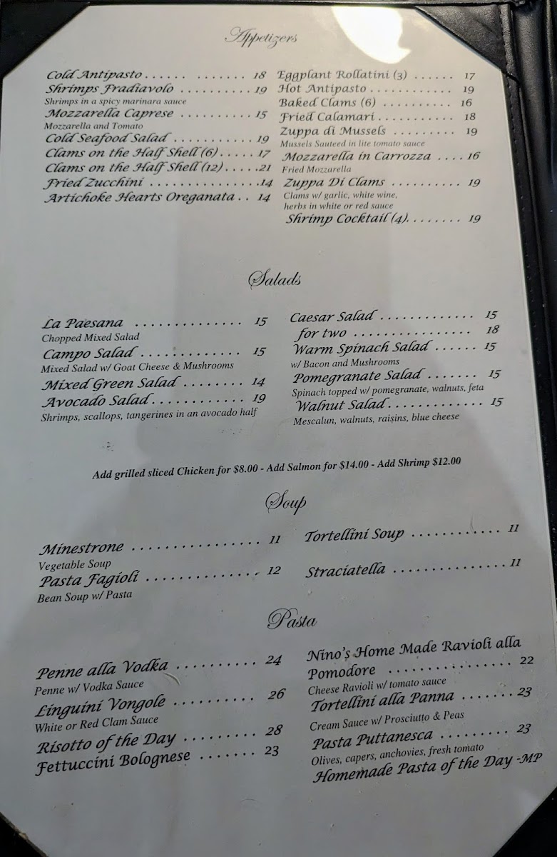 Il Posto Photo Menu 4