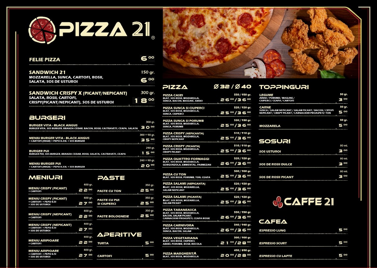 Pizza 21 Photo Menu 1