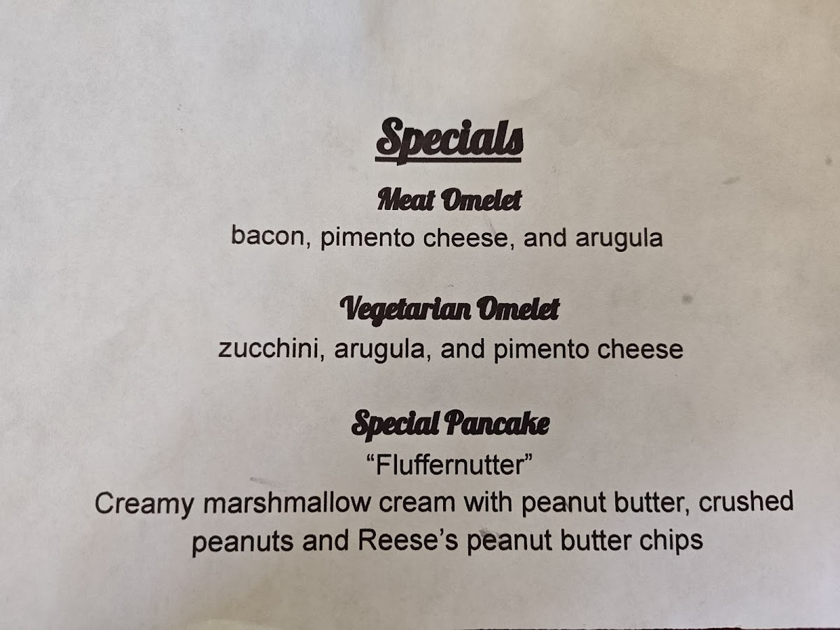 Parkway Diner Photo Menu 2