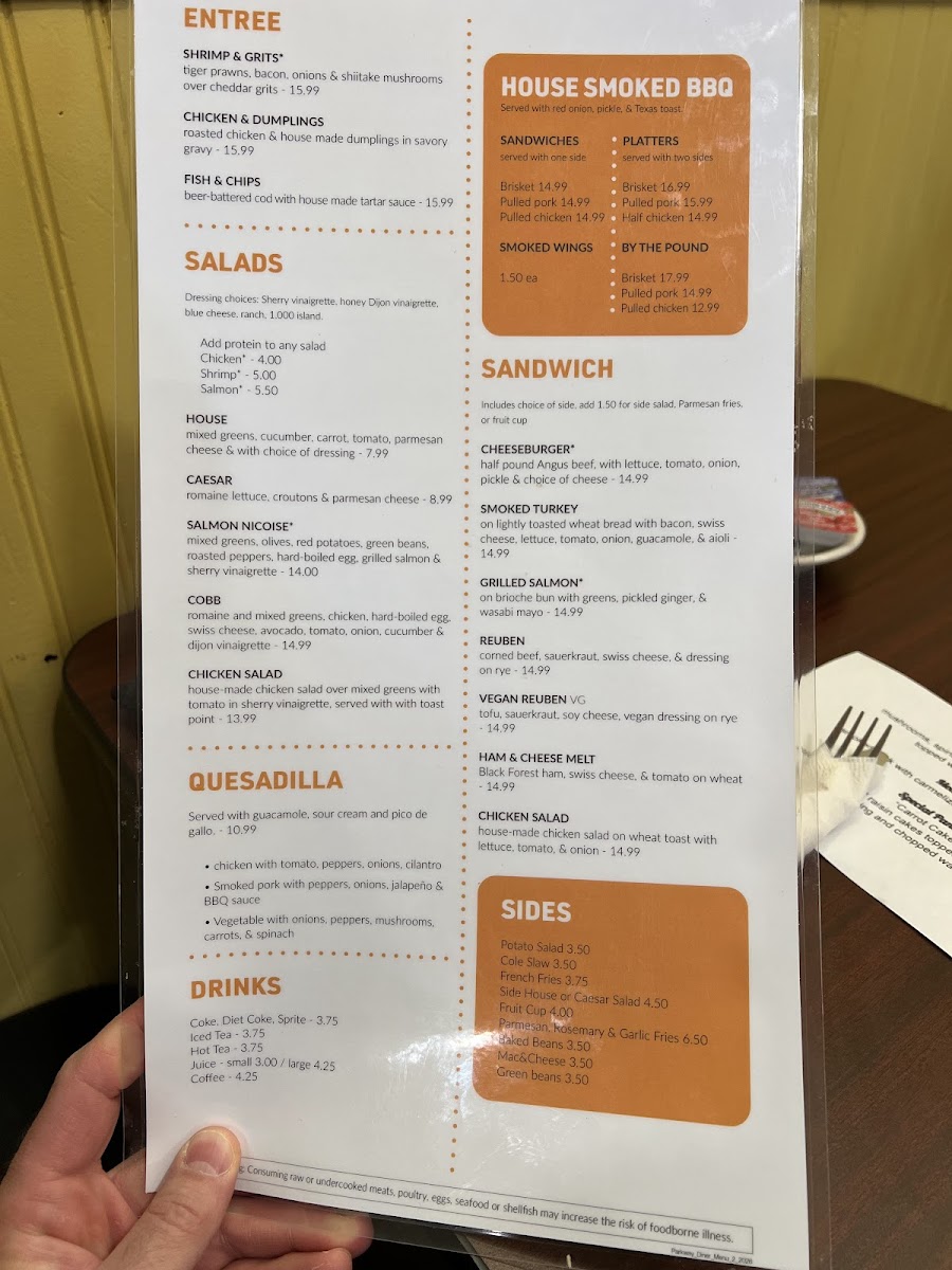 Parkway Diner Photo Menu 5