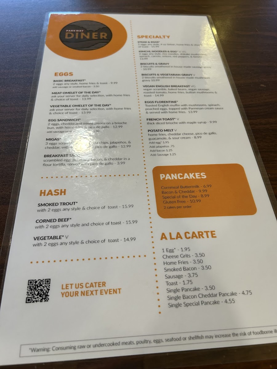 Parkway Diner Photo Menu 7