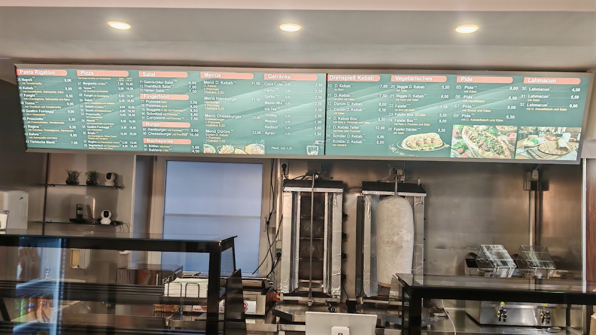 Berlin Döner Photo Menu 2