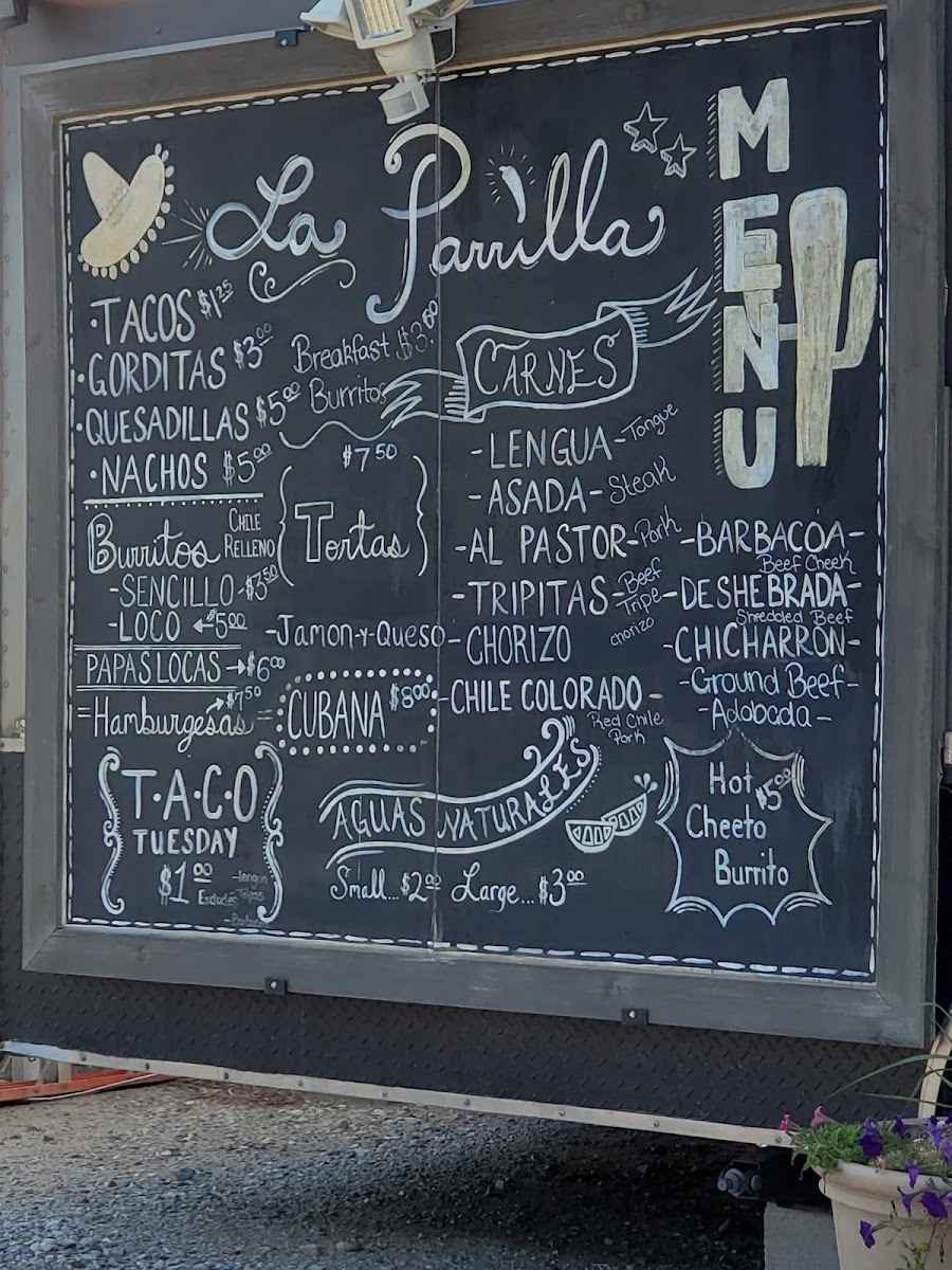 La Parrilla Photo Menu 2