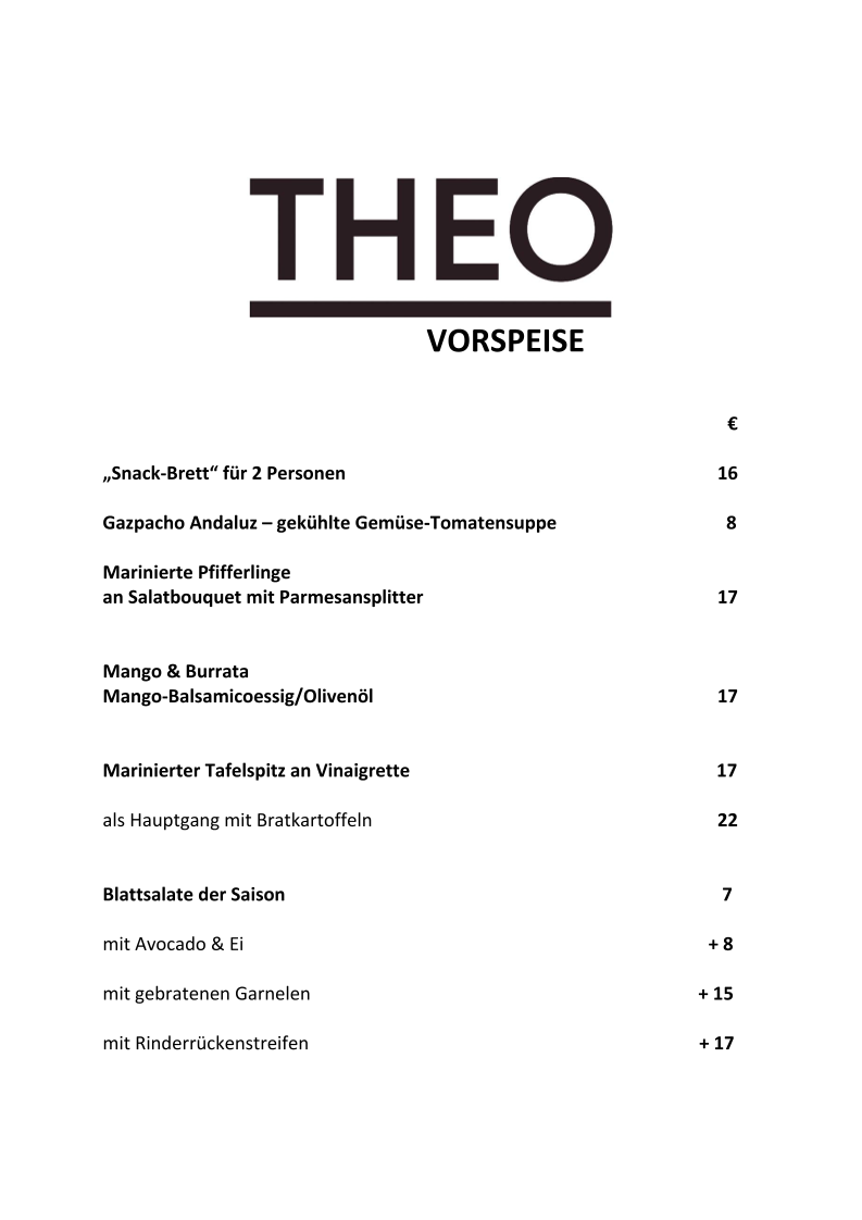 THEO Photo Menu 1