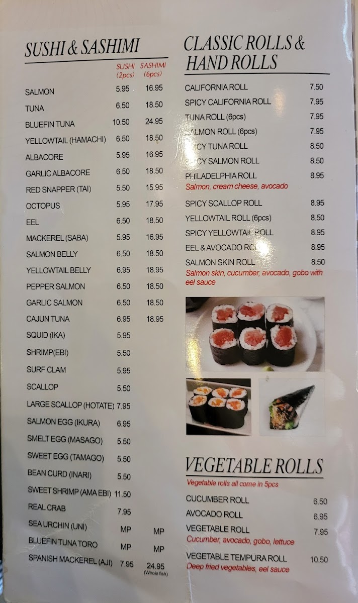 Kyo Sushi Photo Menu 10