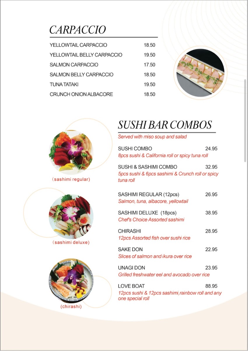 Kyo Sushi Photo Menu 7