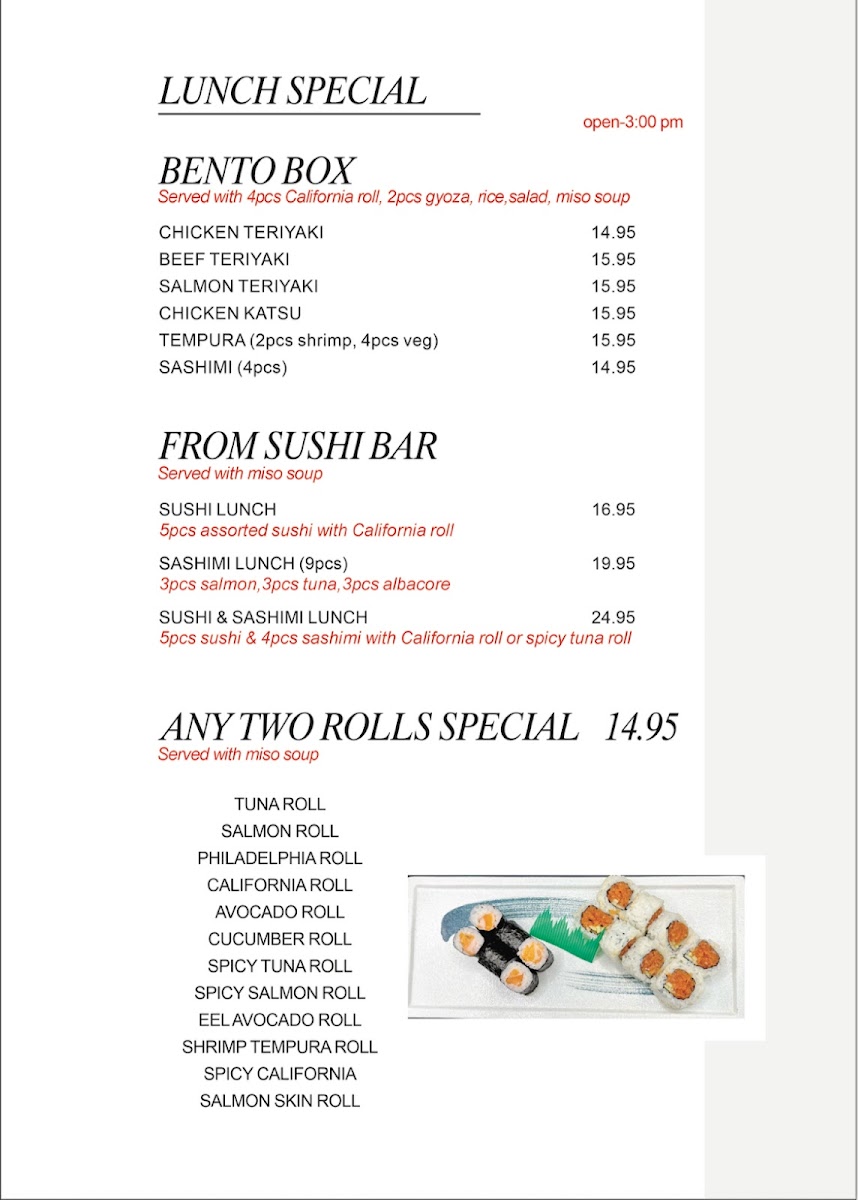 Kyo Sushi Photo Menu 8
