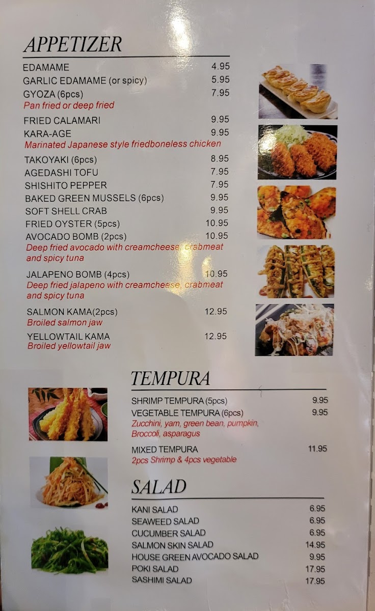 Kyo Sushi Photo Menu 9