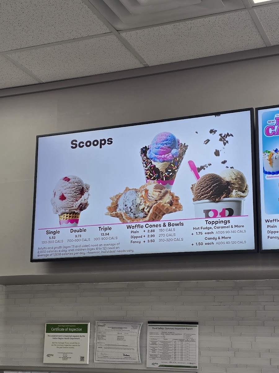 Baskin Robbins Photo Menu 4