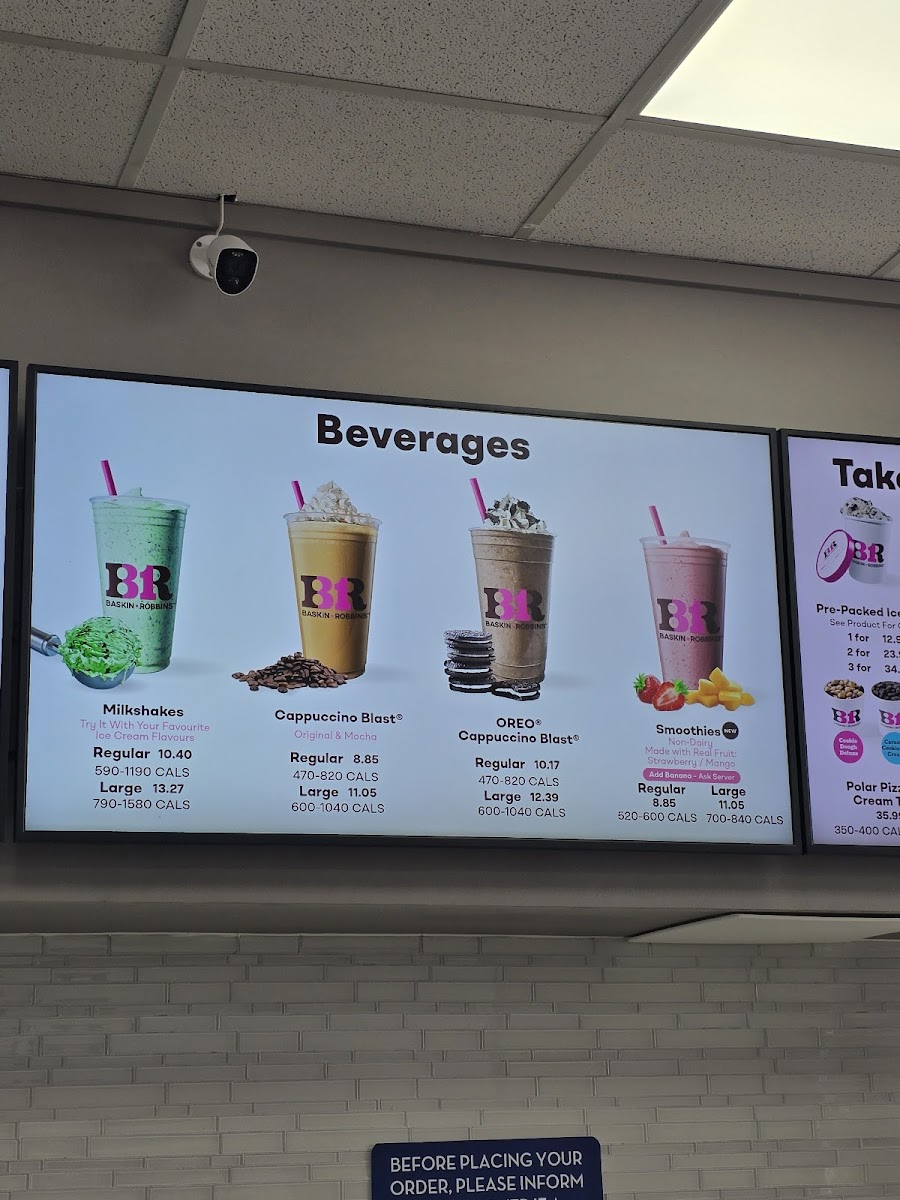 Baskin Robbins Photo Menu 5