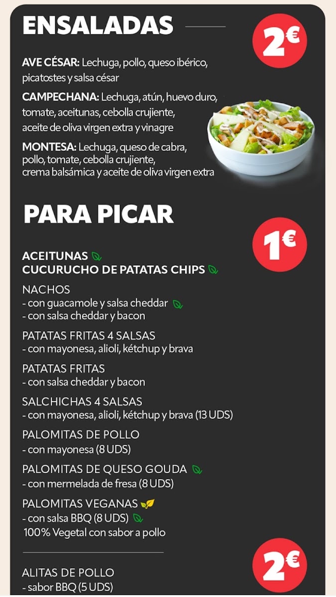 100 Montaditos Photo Menu 2
