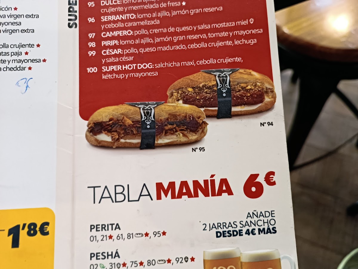 100 Montaditos Photo Menu 8