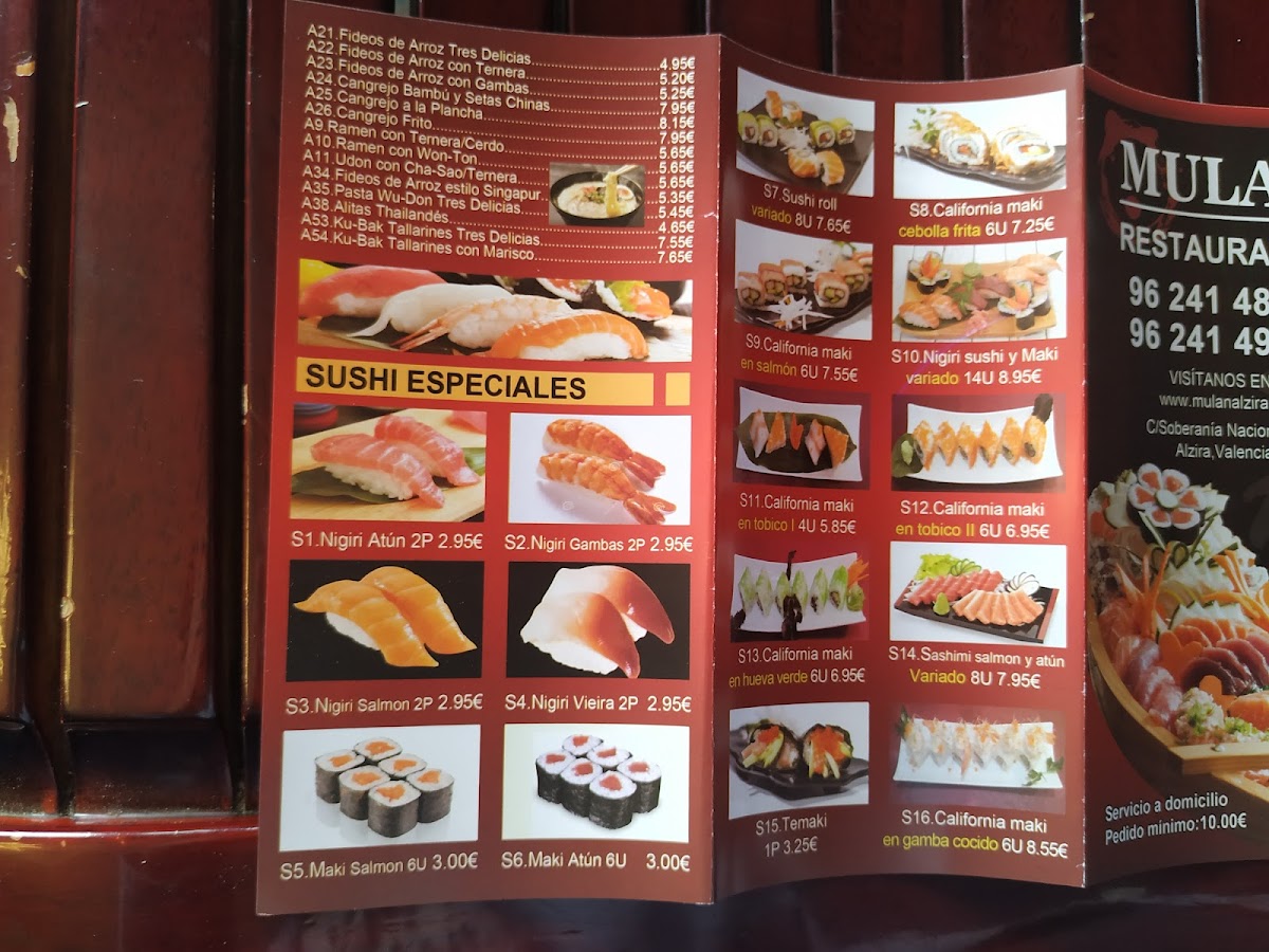 Restaurante Mulan Photo Menu 10