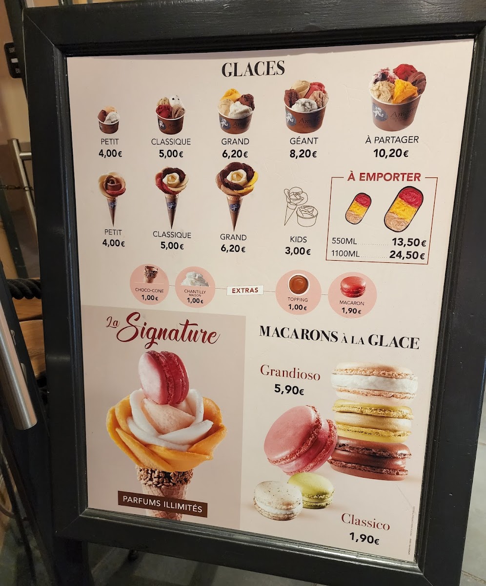 Amorino Photo Menu 5