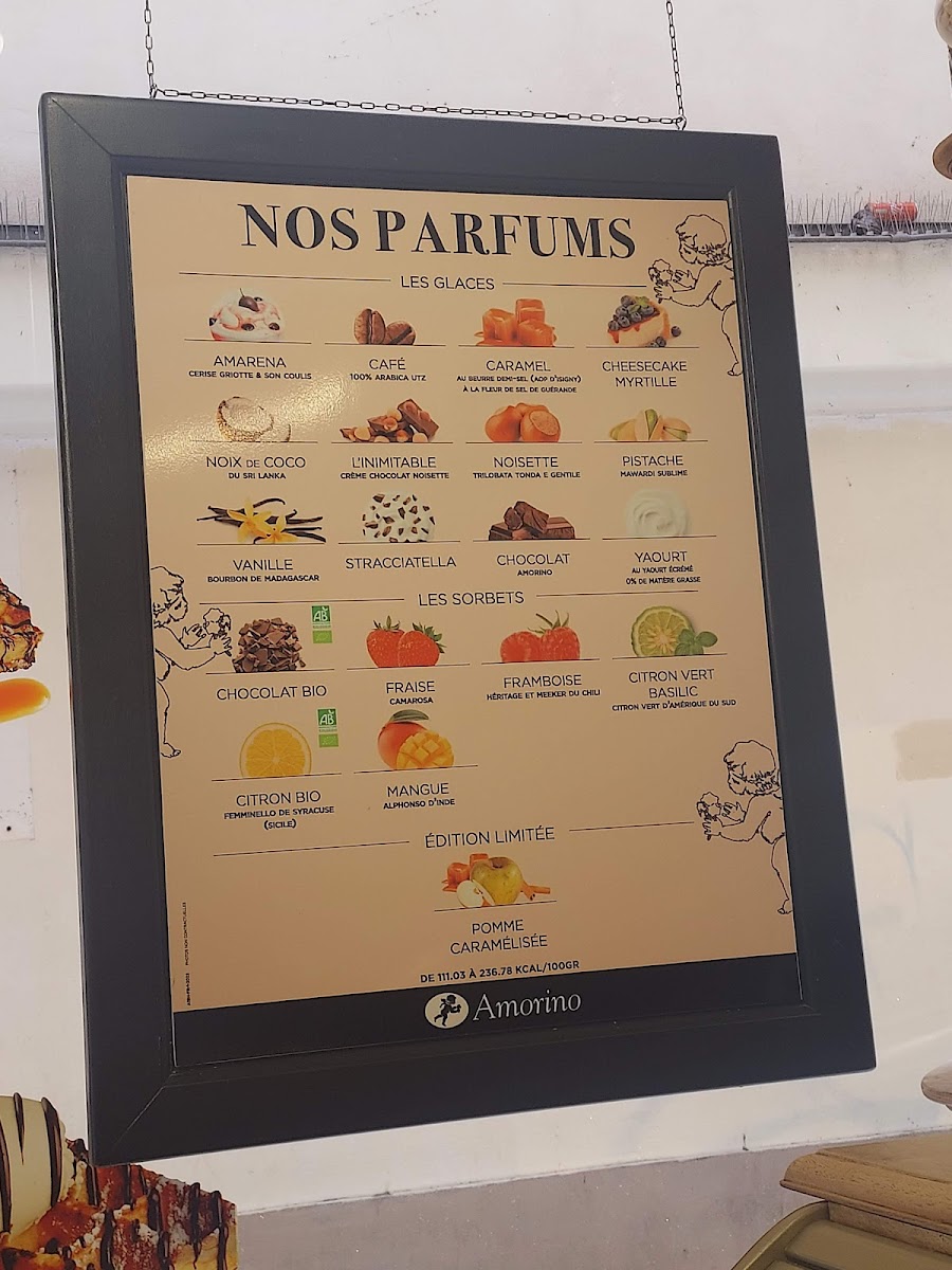 Amorino Photo Menu 9