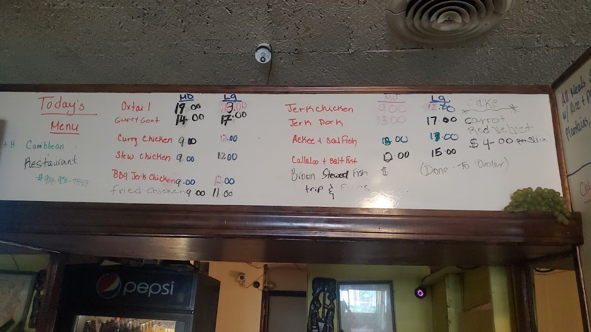 G & H Photo Menu 1