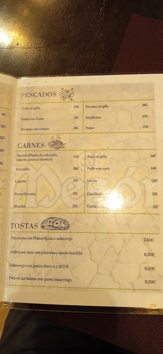 Restaurante El Mesón Photo Menu 4