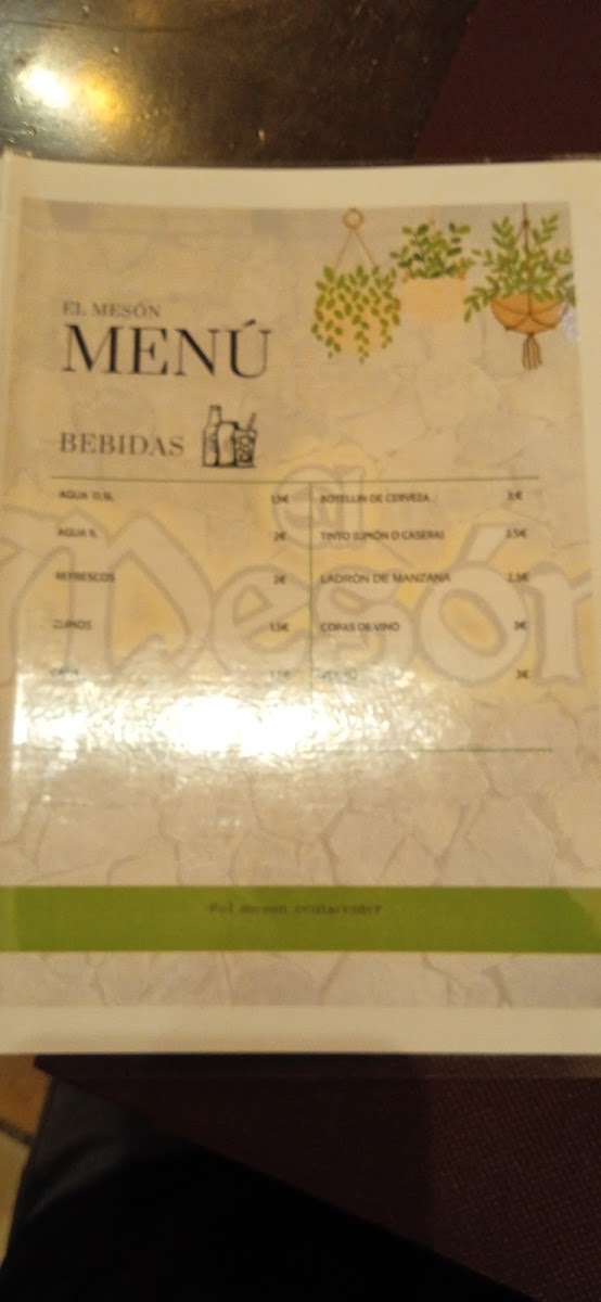 Restaurante El Mesón Photo Menu 8