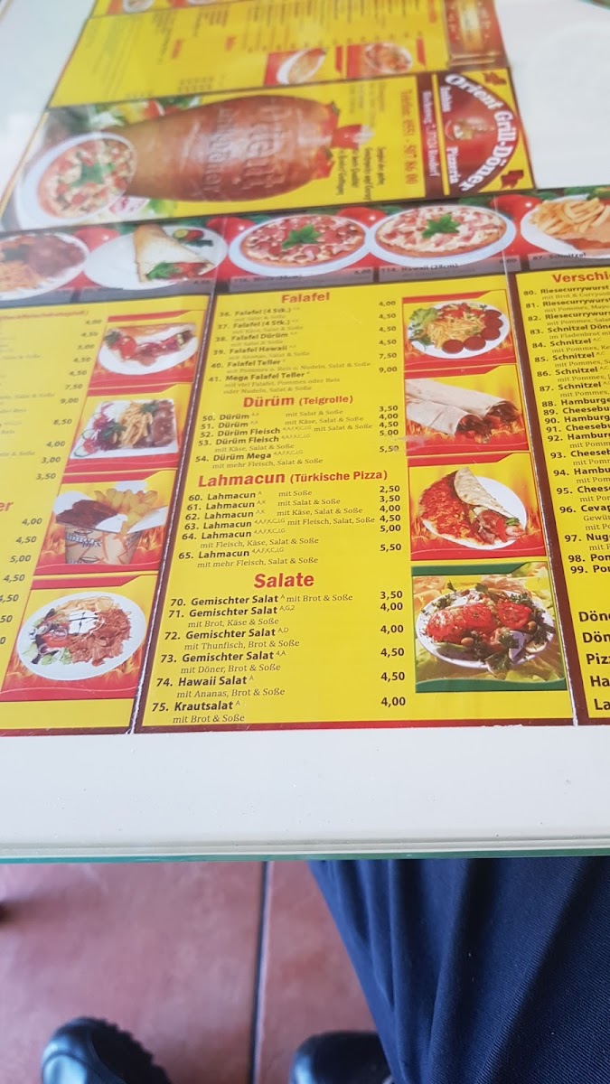 Orient Grill Photo Menu 8