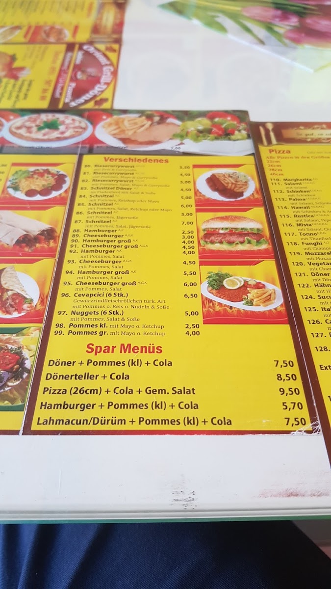 Orient Grill Photo Menu 9