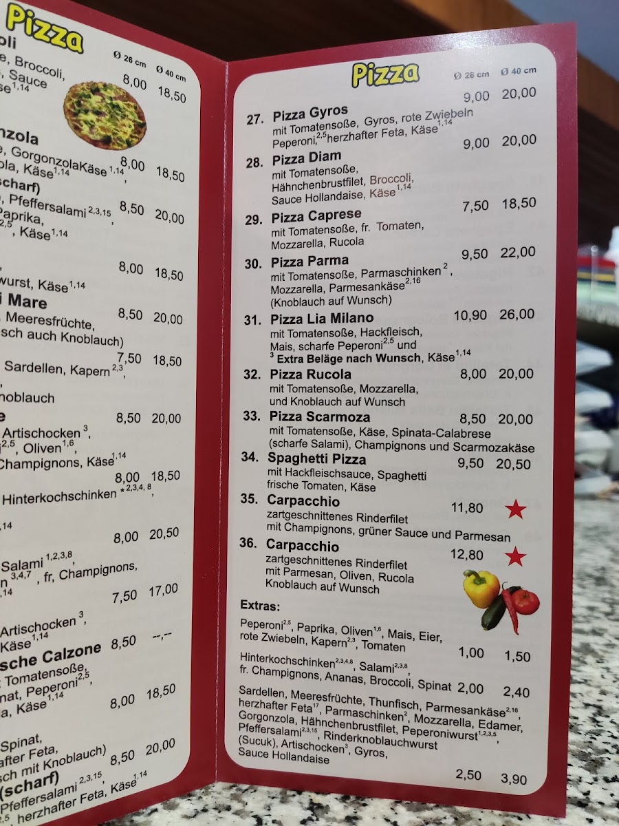Pizzeria Milano Photo Menu 8