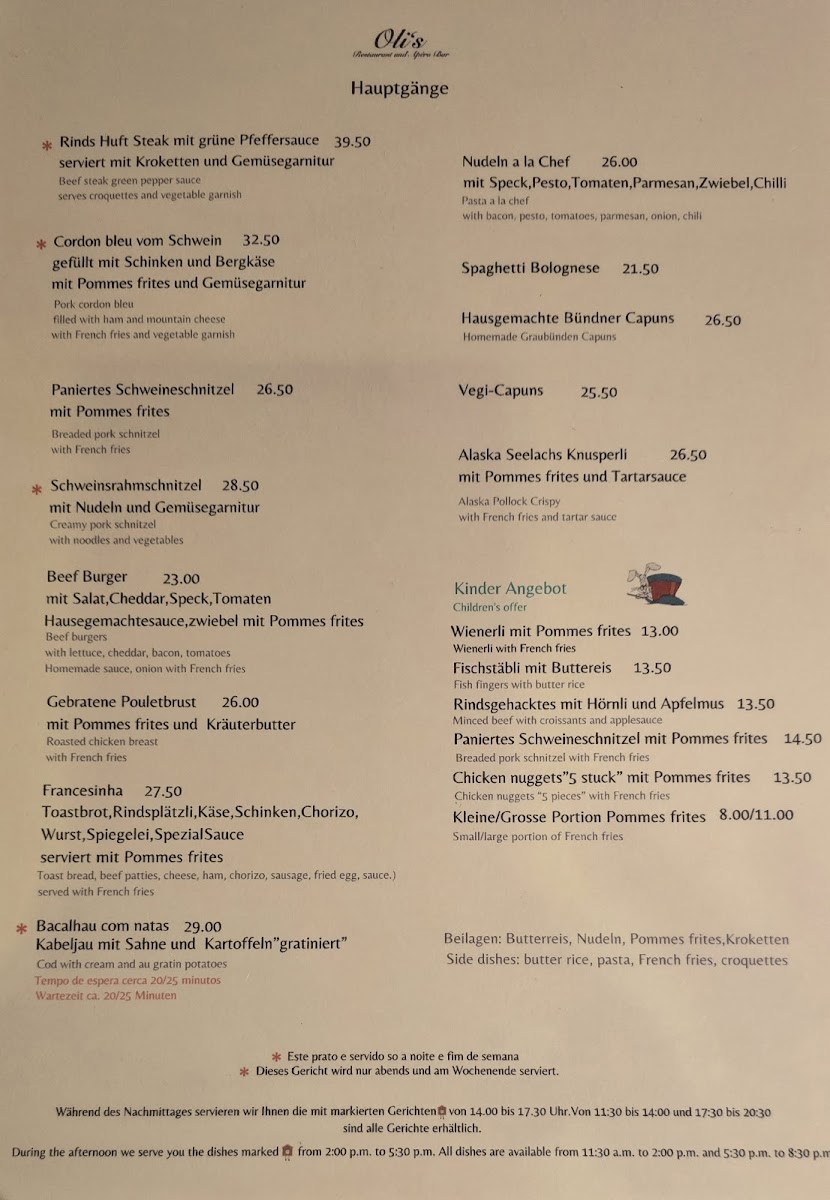 Oli's Photo Menu 5