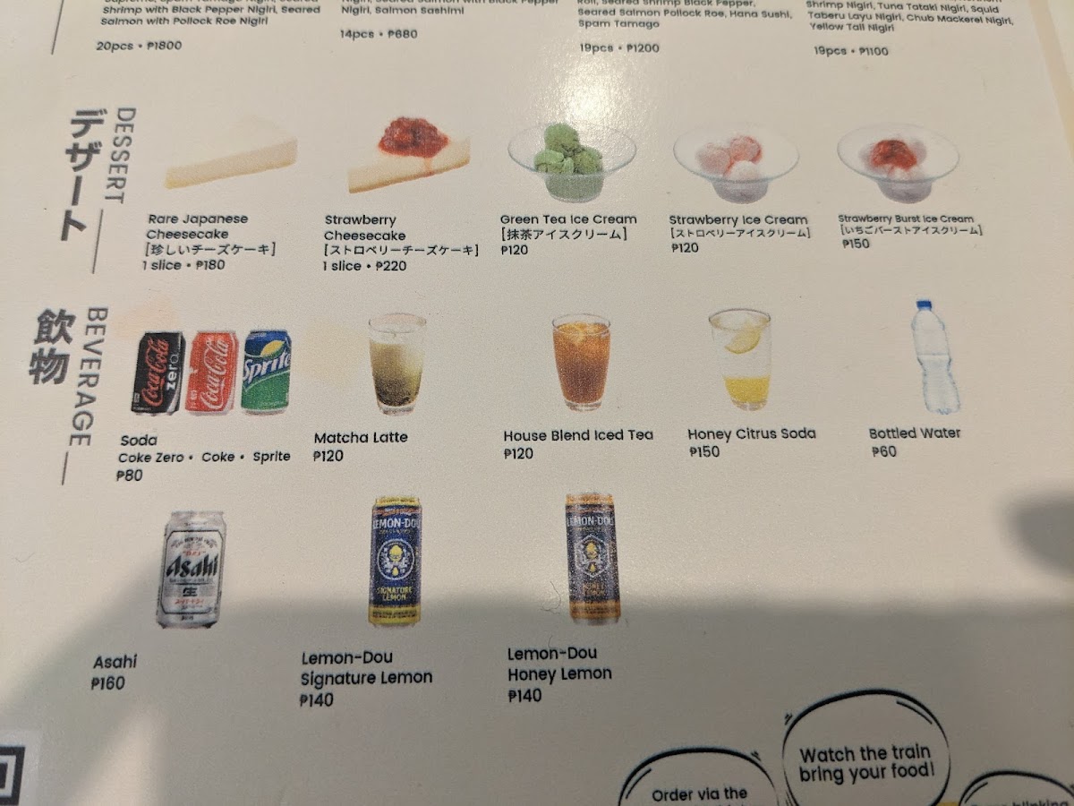 Genki Sushi Photo Menu 7