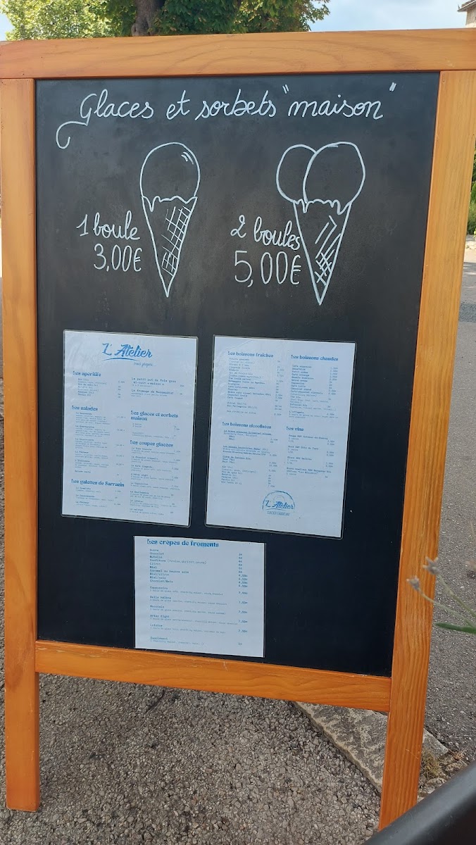 L’Atelier Photo Menu 6