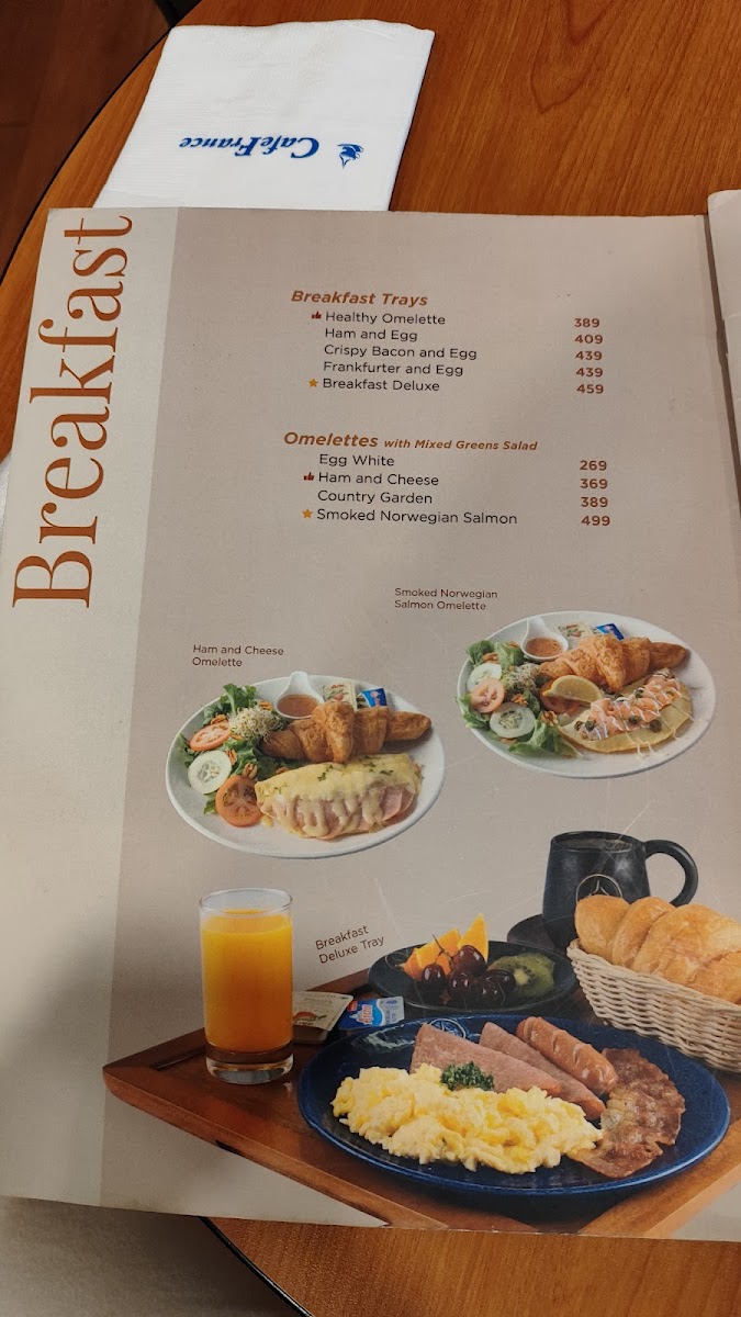 Cafe France Photo Menu 4