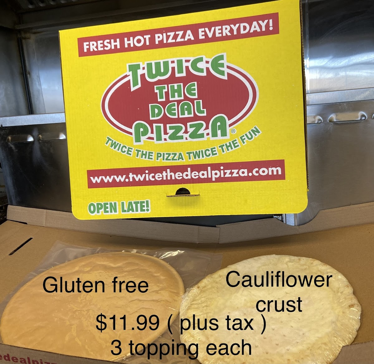 Twice The Deal Pizza Photo Menu 10