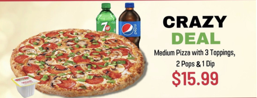 Twice The Deal Pizza Photo Menu 7