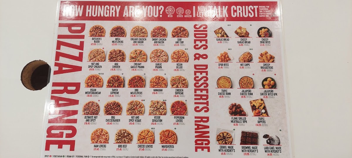 Pizza Hut Photo Menu 5
