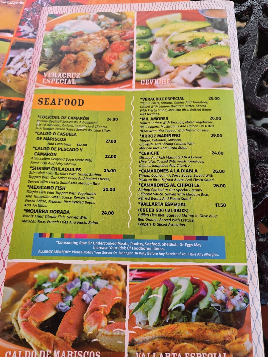 Fiesta Mexicana Photo Menu 10