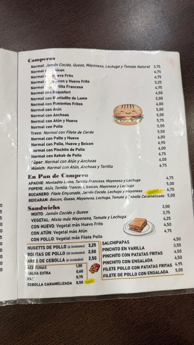 Hamburguesería Munich Photo Menu 3
