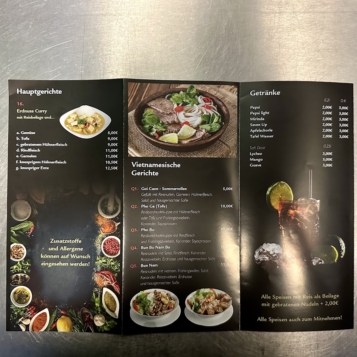 Haiky Asian Food Photo Menu 1